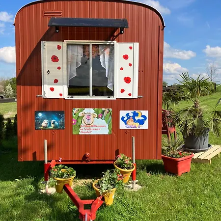 Schäferwagen Kuschel Vom Friesenhof Wieratal Campingplatz *